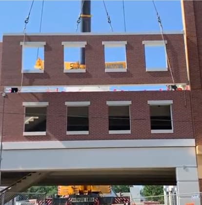 Precast concrete erection services